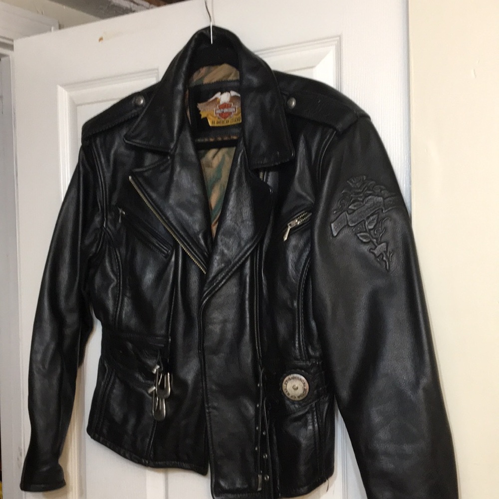 Harley Davidson ladies leather jacket